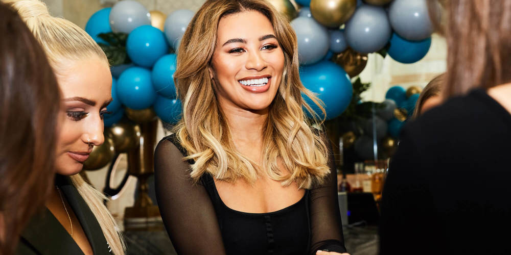 Montana Brown at her Swim Society launch night at Lazy Ballerinas