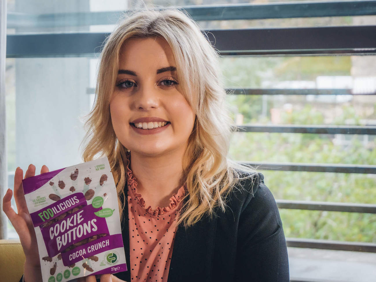 Lauren Leisk, founder of free-from food company Fodilicious