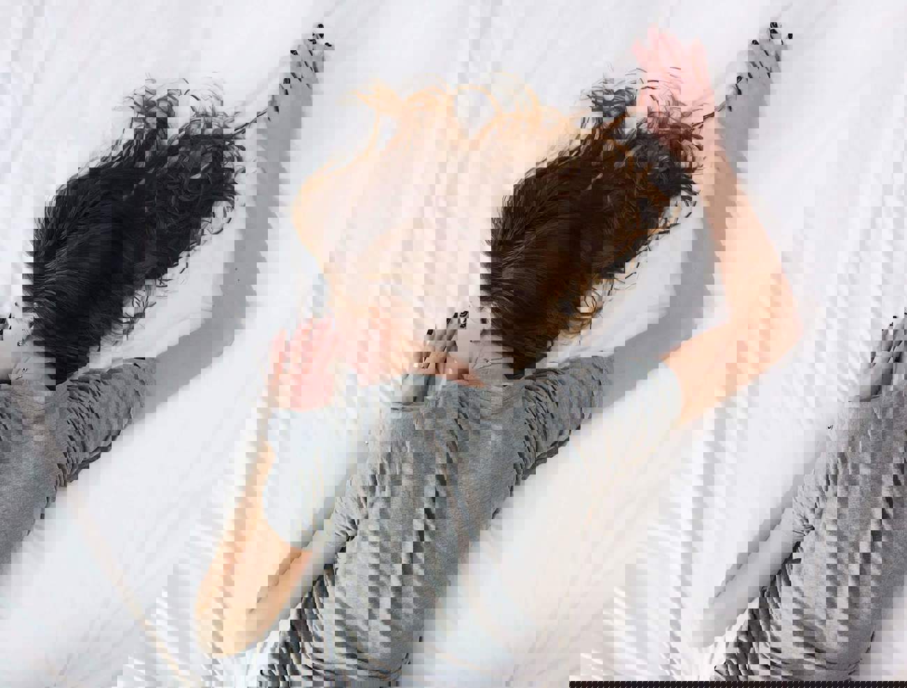 Woman Sleeping in bed