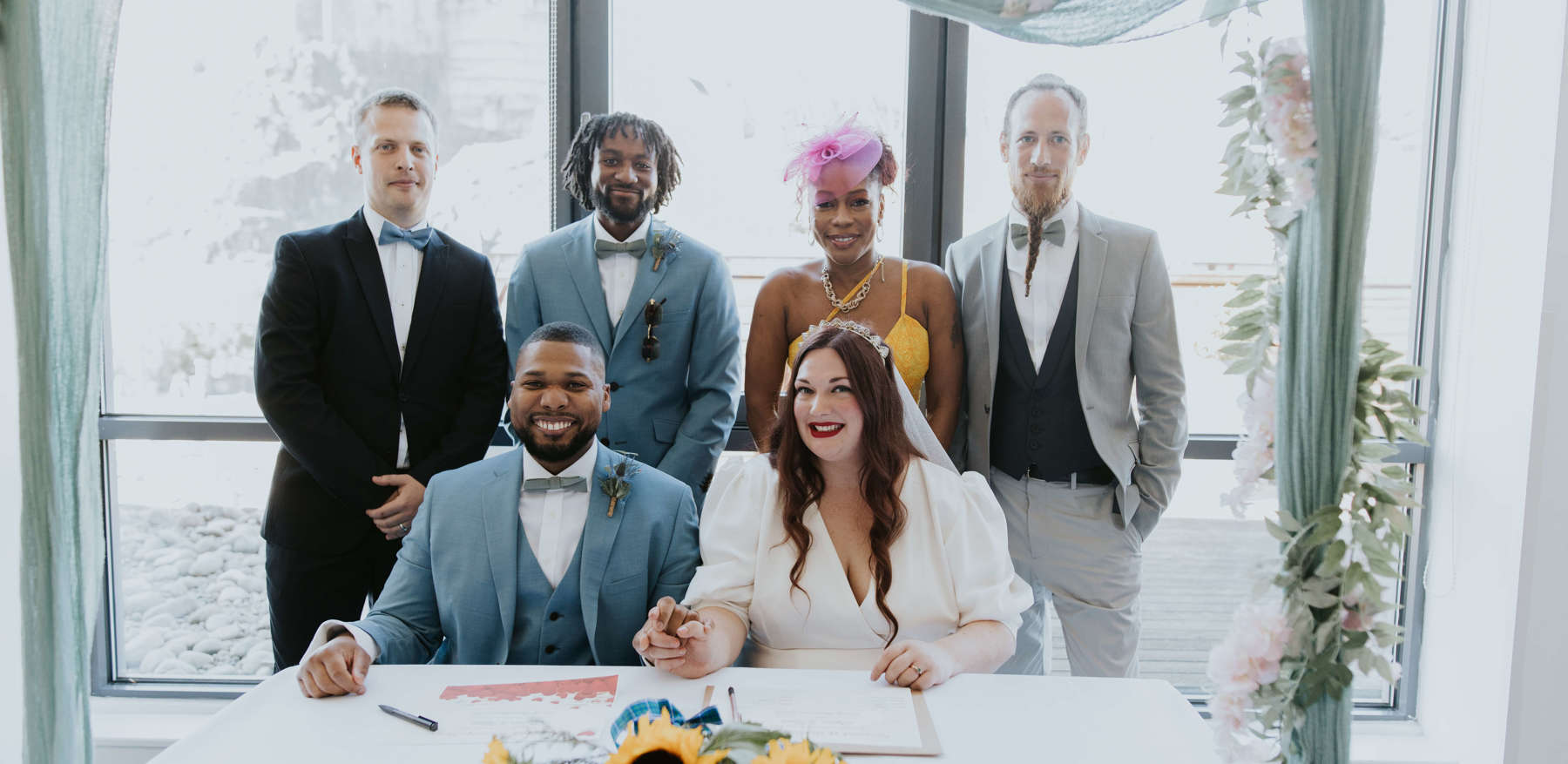 Wedding Top Table Photograph