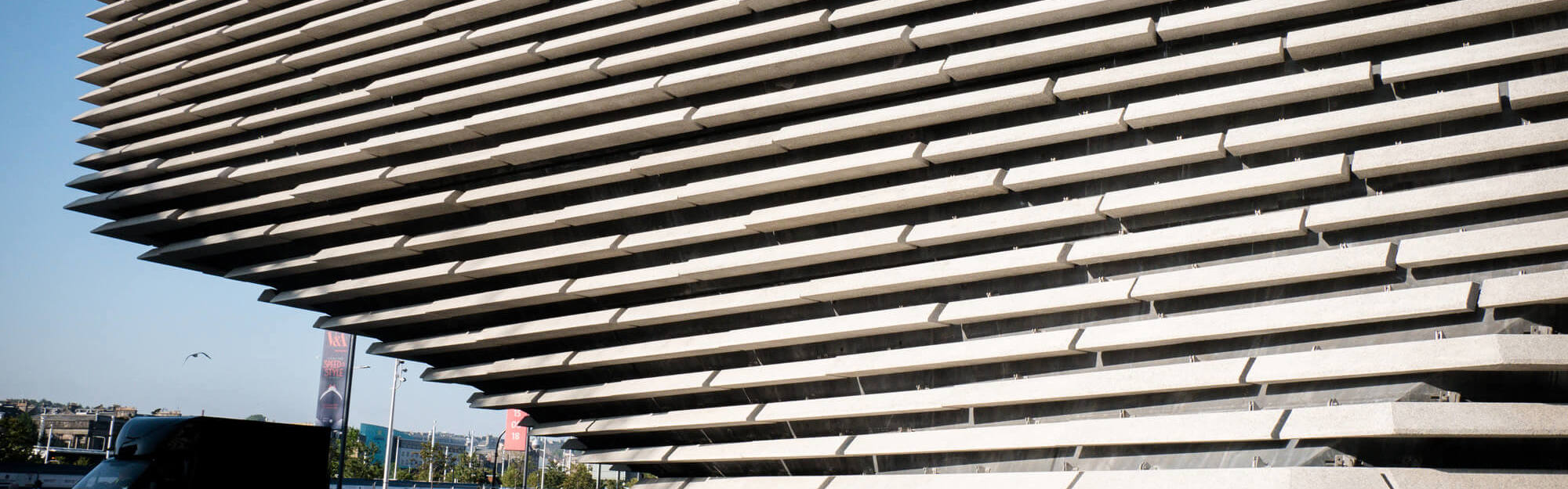 Exterior of V&A Museum in Dundee