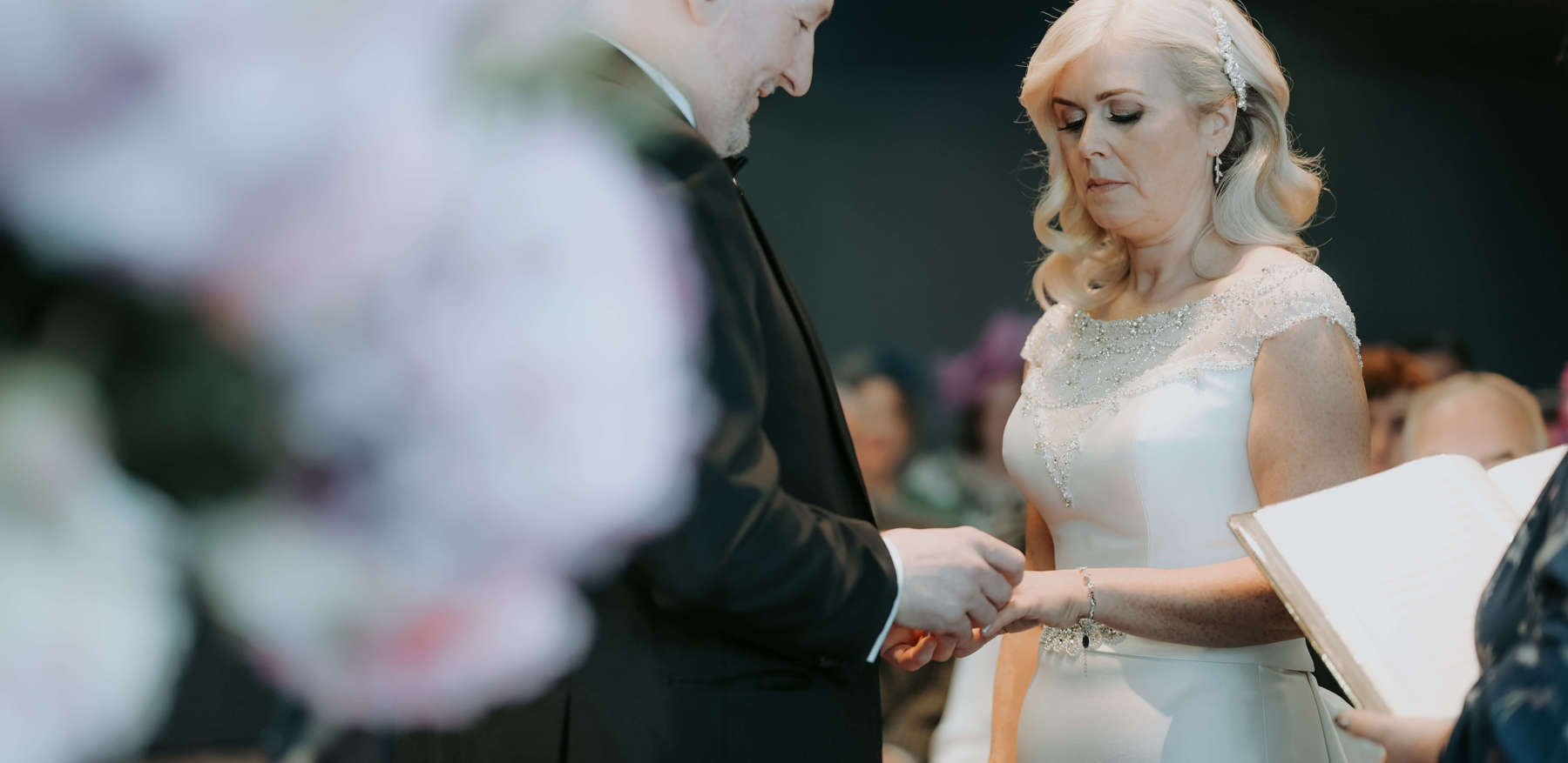 exchanging wedding vows