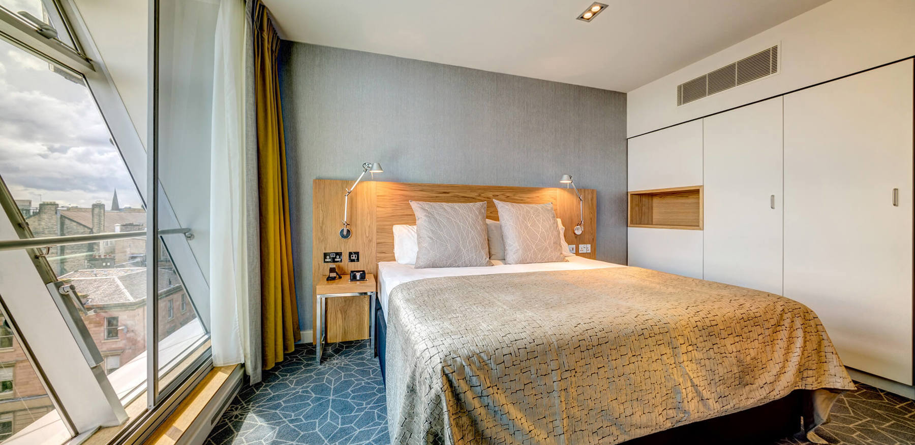 City View Room with king-size bed