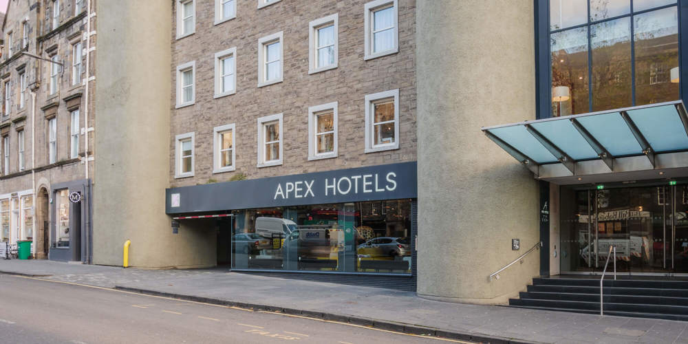 Exterior of Apex City of Edinburgh Hotel