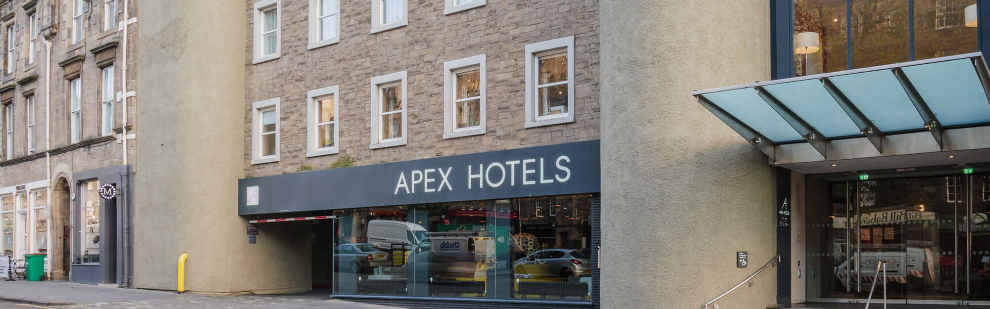 Exterior of Apex City of Edinburgh Hotel