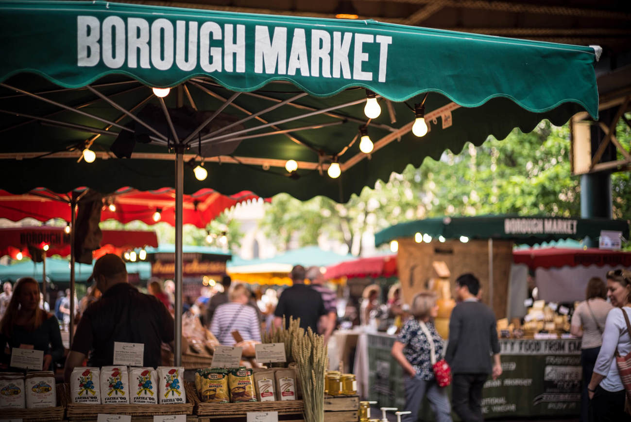 Borough Market in London