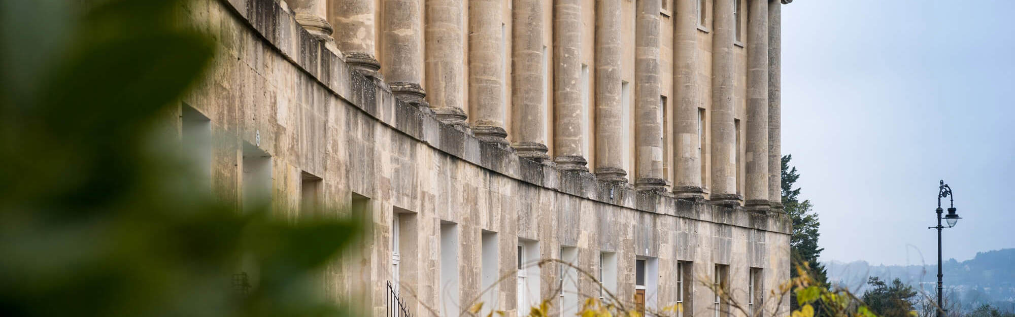 Royal Crescent in Bath