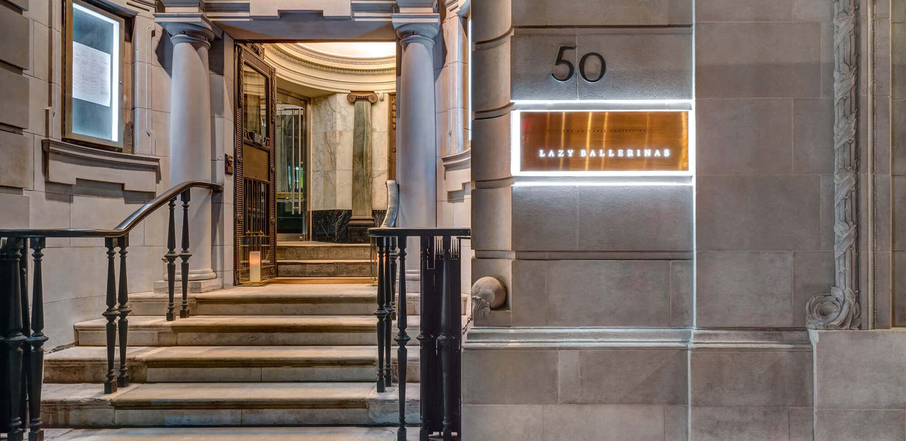 lazy ballerinas entrance