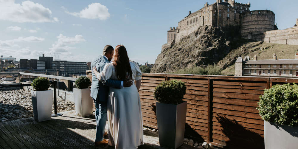 Beth and Dylan celebrate their special day