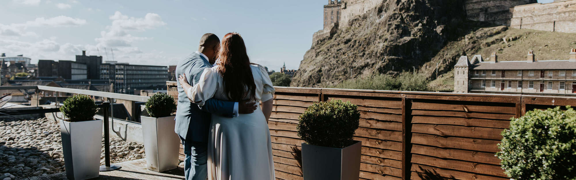 Beth and Dylan celebrate their special day