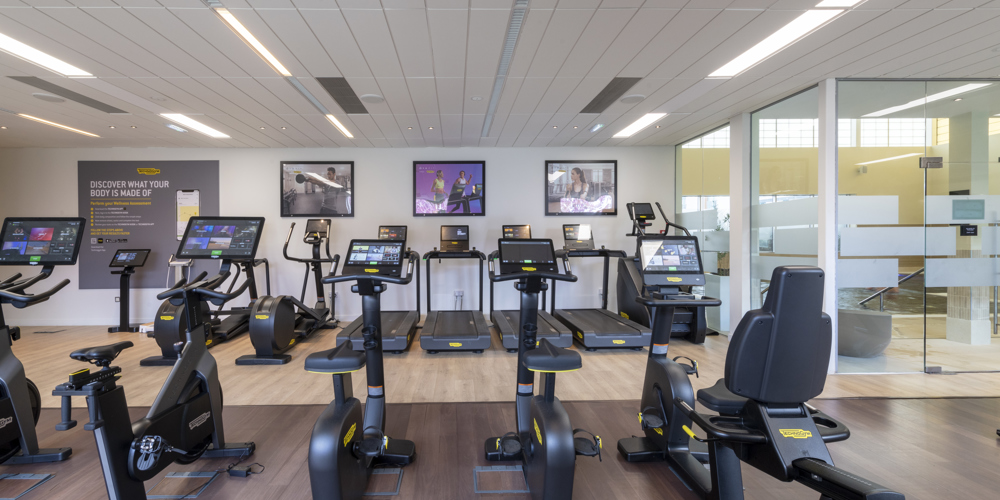 Fully Equipped Gym at Yu Spa, Dundee