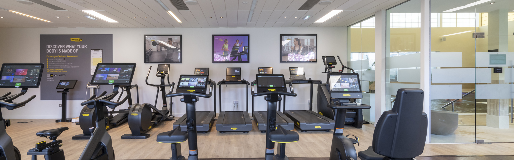 Fully Equipped Gym at Yu Spa, Dundee
