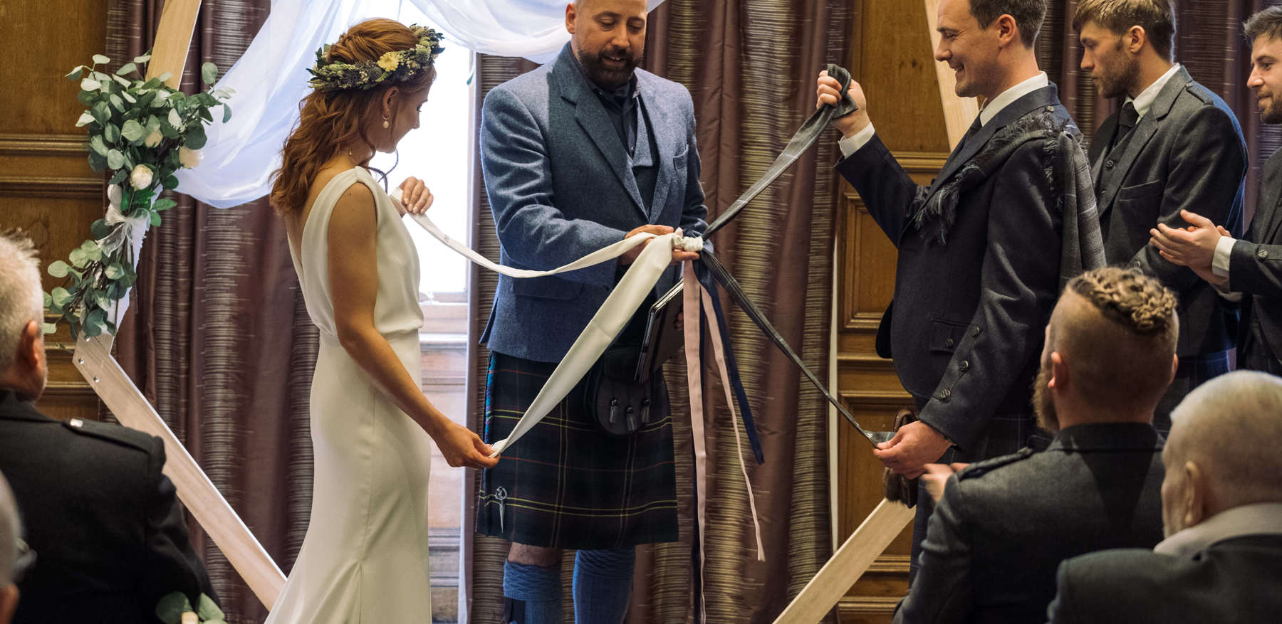 Couple Tying The Knot