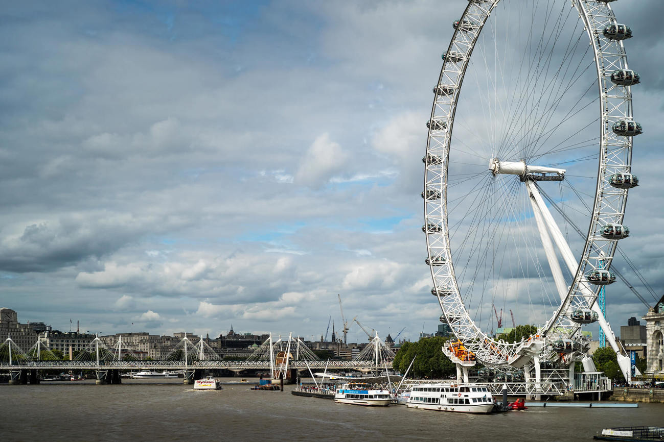 London Eye during the day