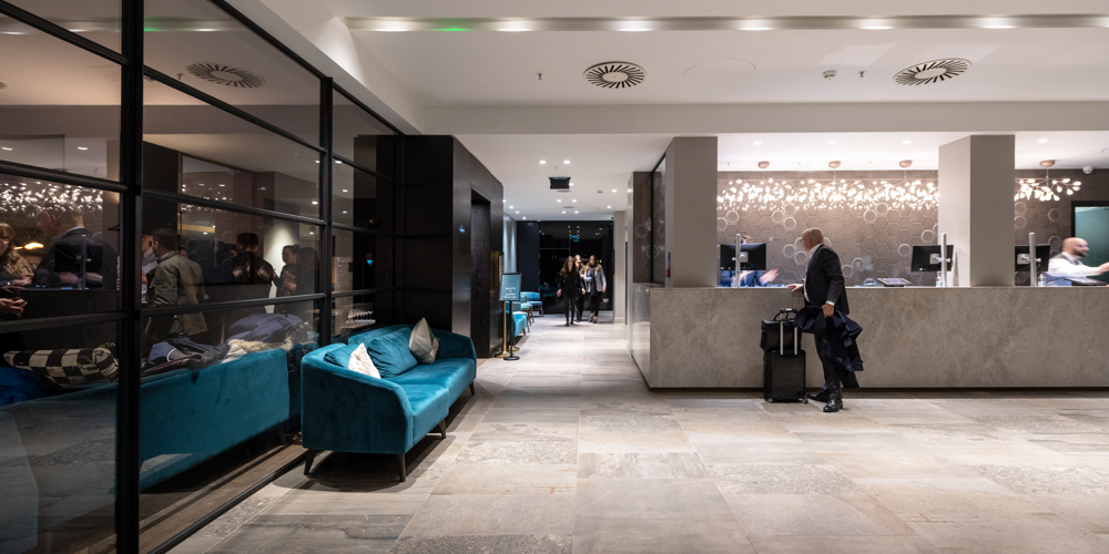 Reception at Apex City of London Hotel