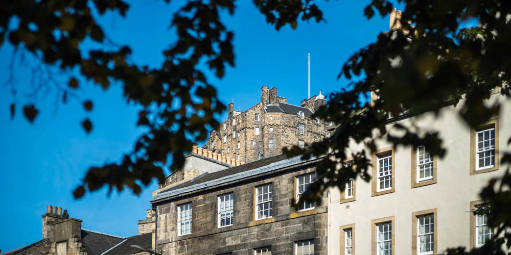 Edinburgh Castle during the day
